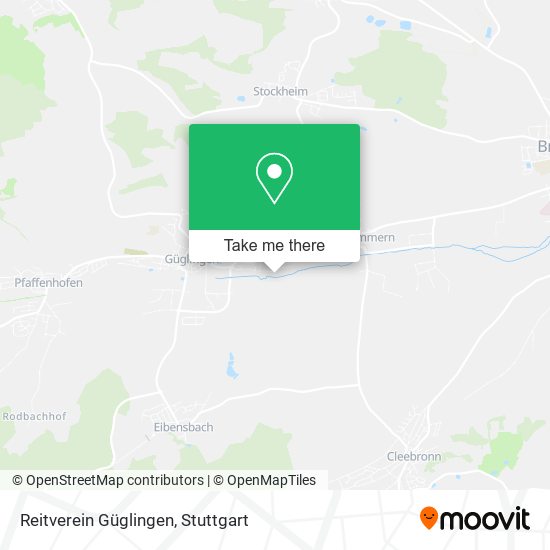 Reitverein Güglingen map