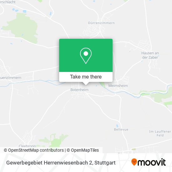 Gewerbegebiet Herrenwiesenbach 2 map