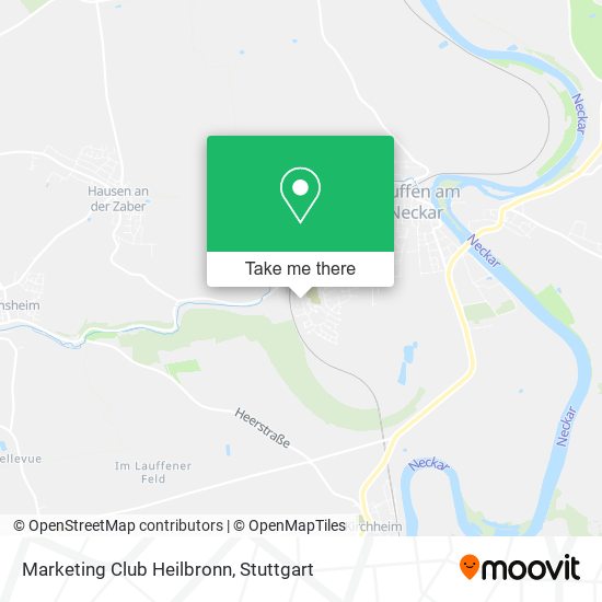 Карта Marketing Club Heilbronn