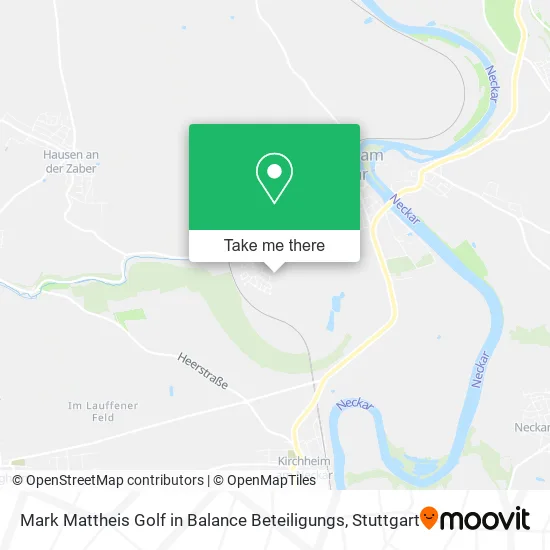 Карта Mark Mattheis Golf in Balance Beteiligungs