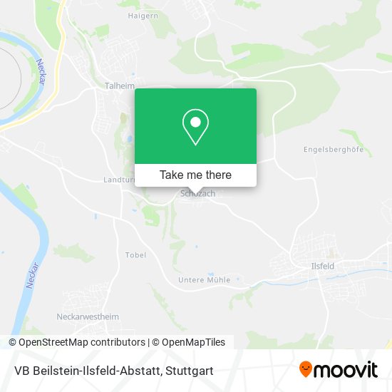 VB Beilstein-Ilsfeld-Abstatt map