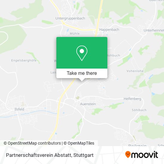 Partnerschaftsverein Abstatt map