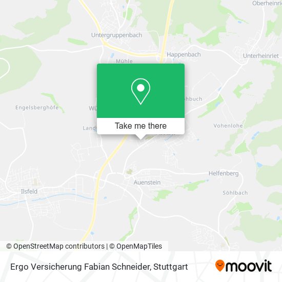 Ergo Versicherung Fabian Schneider map