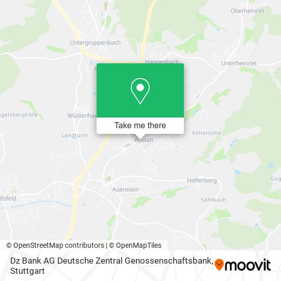 Карта Dz Bank AG Deutsche Zentral Genossenschaftsbank