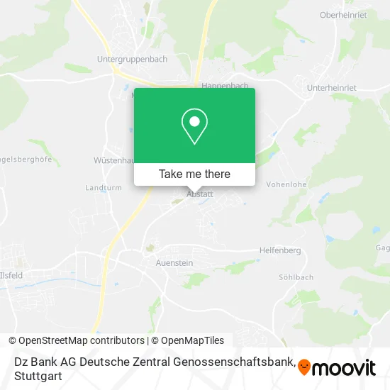 Карта Dz Bank AG Deutsche Zentral Genossenschaftsbank