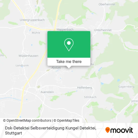 Карта Dsk-Detektei Selbsverteidigung Kungel Detektei
