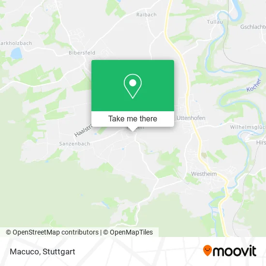 Карта Macuco