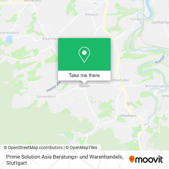 Prime Solution Asia Beratungs- und Warenhandels map