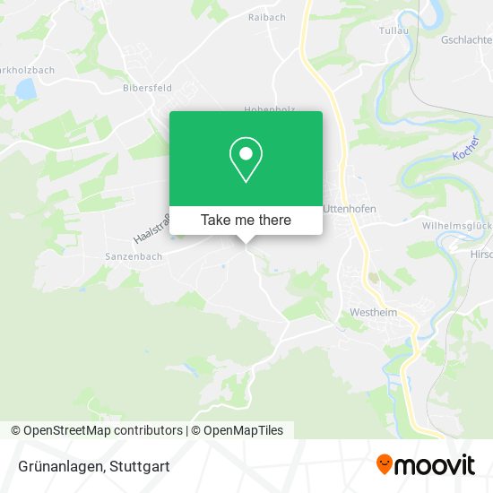 Grünanlagen map