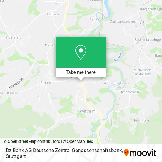 Dz Bank AG Deutsche Zentral Genossenschaftsbank map