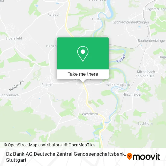 Карта Dz Bank AG Deutsche Zentral Genossenschaftsbank