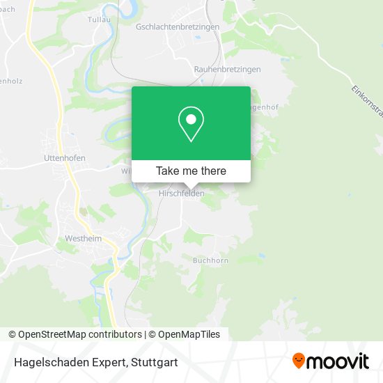 Hagelschaden Expert map