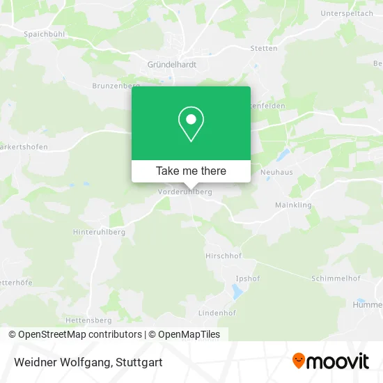 Карта Weidner Wolfgang