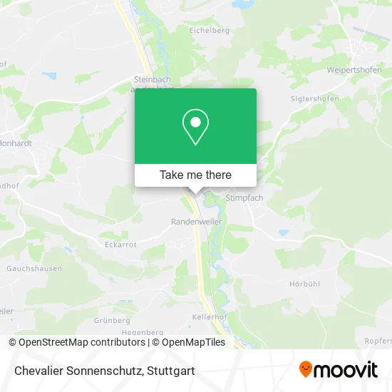 Карта Chevalier Sonnenschutz