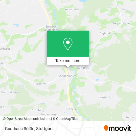 Карта Gasthaus Rößle