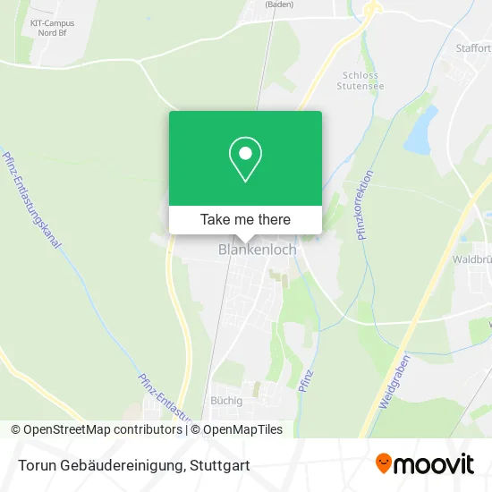 Карта Torun Gebäudereinigung