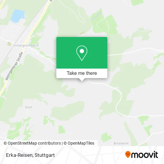 Карта Erka-Reisen