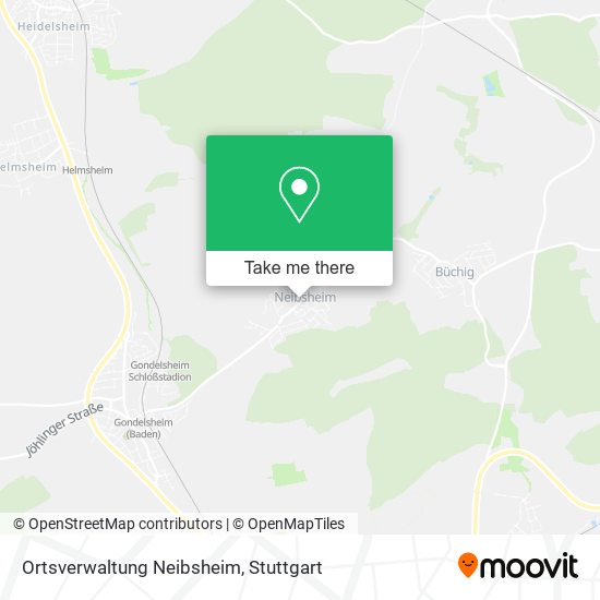 Карта Ortsverwaltung Neibsheim