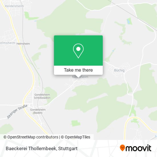 Карта Baeckerei Thollembeek