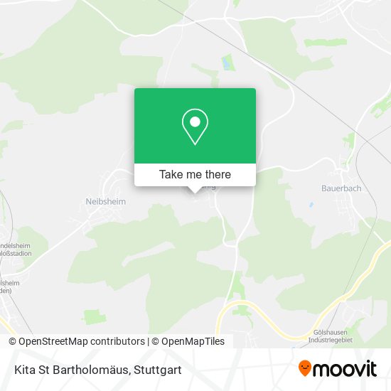 Kita St Bartholomäus map