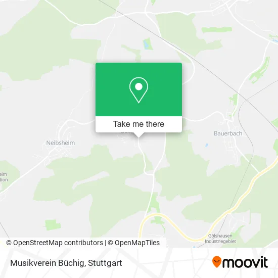 Карта Musikverein Büchig