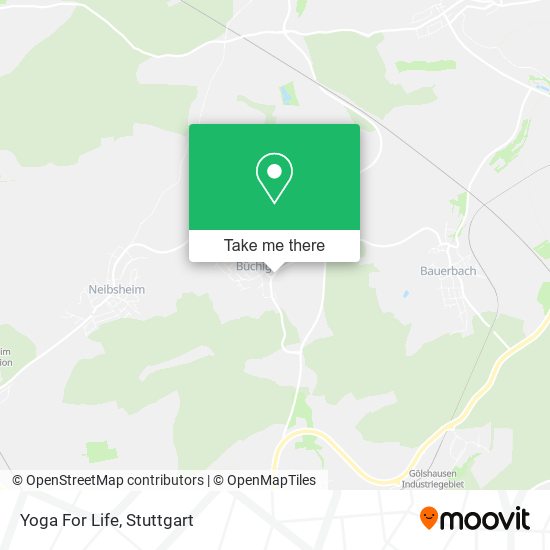 Yoga For Life map