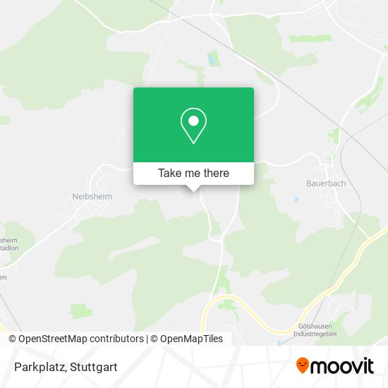 Parkplatz map