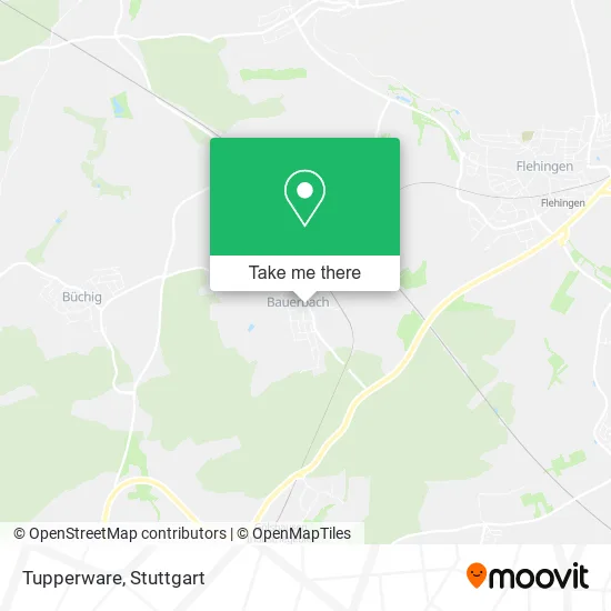 Tupperware map