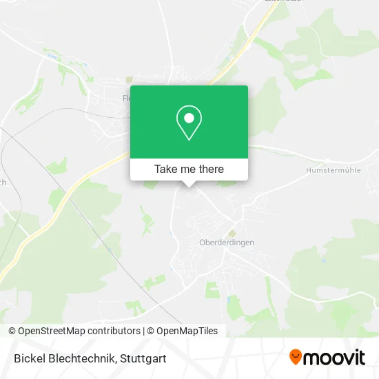 Карта Bickel Blechtechnik