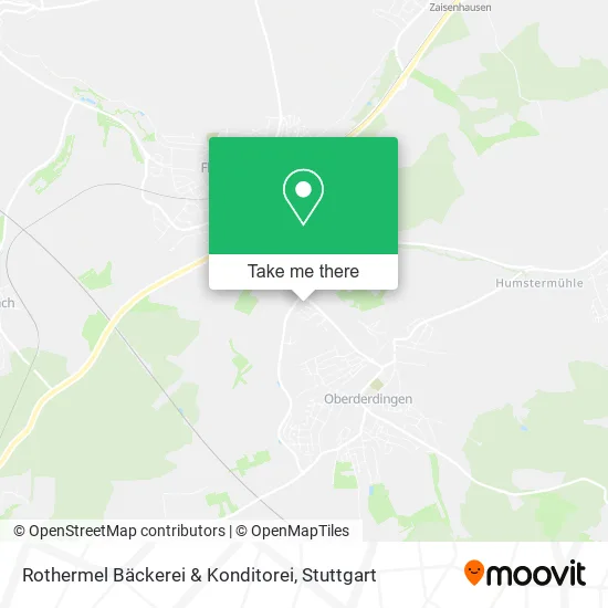 Карта Rothermel Bäckerei & Konditorei