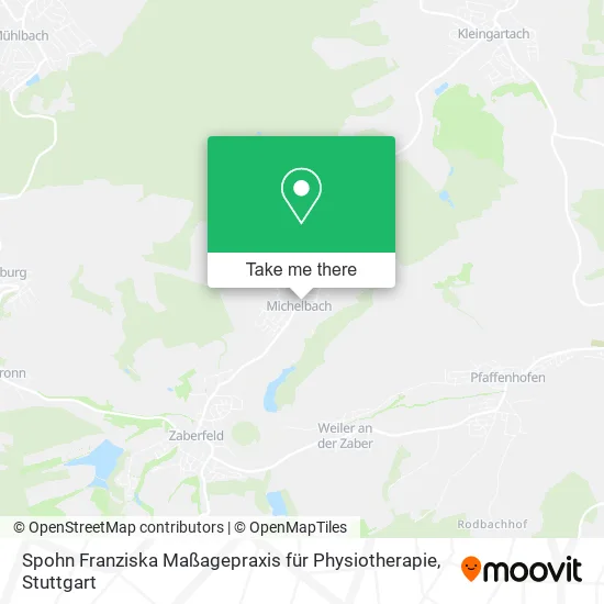 Карта Spohn Franziska Maßagepraxis für Physiotherapie