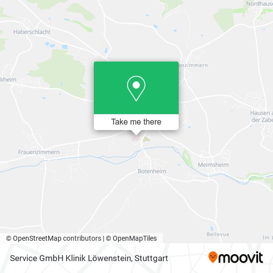 Service GmbH Klinik Löwenstein map
