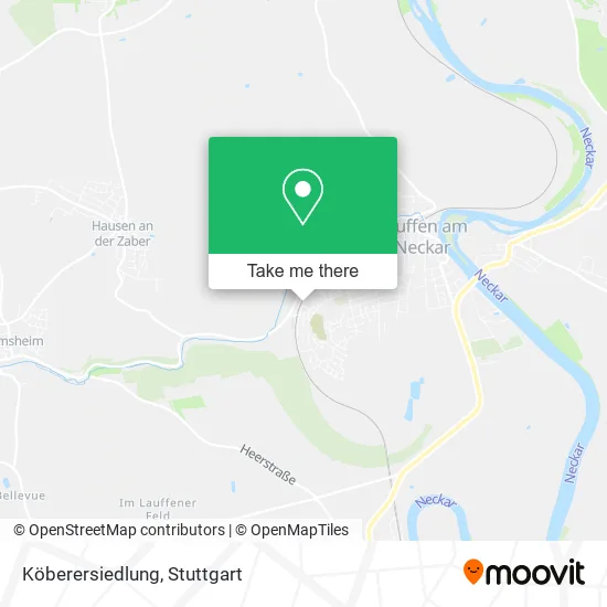 Карта Köberersiedlung