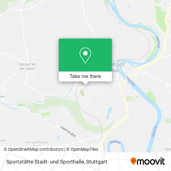 Карта Sportstätte Stadt- und Sporthalle