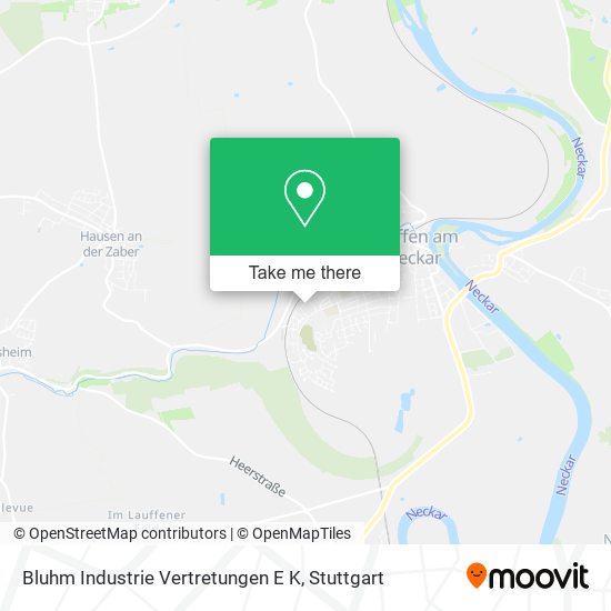 Bluhm Industrie Vertretungen E K map