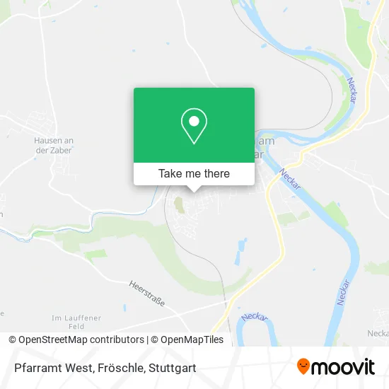 Pfarramt West, Fröschle map