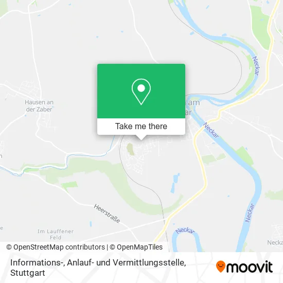 Карта Informations-, Anlauf- und Vermittlungsstelle