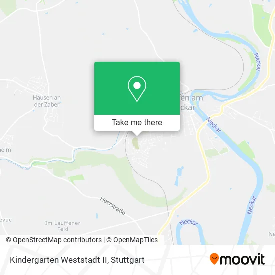 Карта Kindergarten Weststadt II