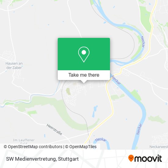 SW Medienvertretung map