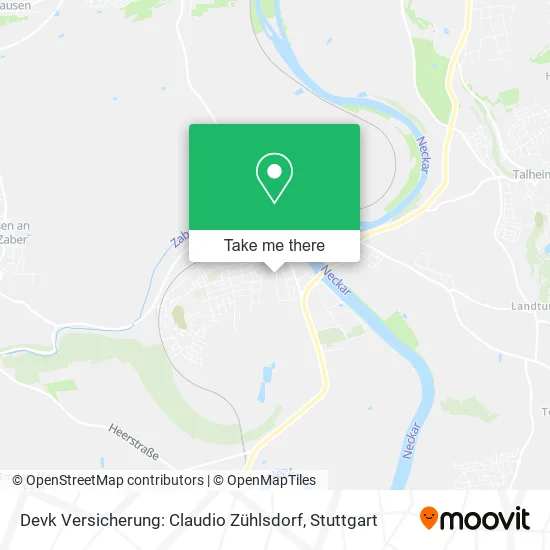 Карта Devk Versicherung: Claudio Zühlsdorf