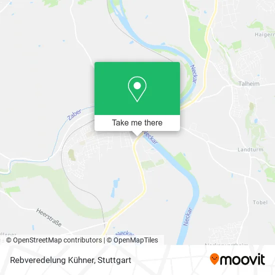 Карта Rebveredelung Kühner