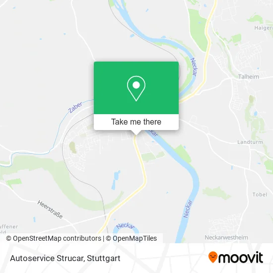 Карта Autoservice Strucar