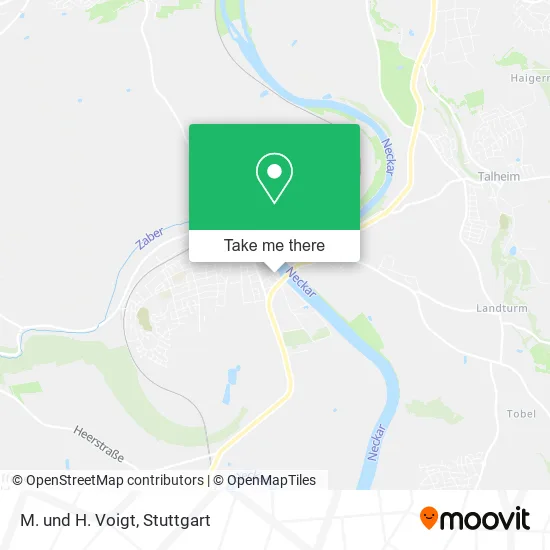 Карта M. und H. Voigt