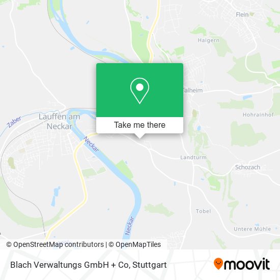 Blach Verwaltungs GmbH + Co map