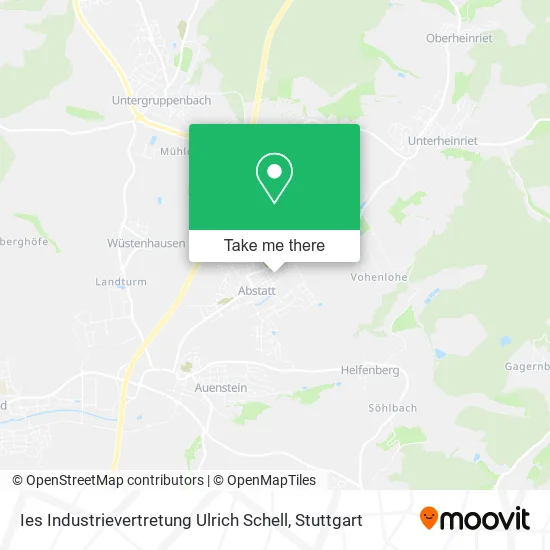 Карта Ies Industrievertretung Ulrich Schell