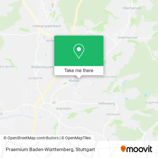Карта Praemium Baden-Württemberg