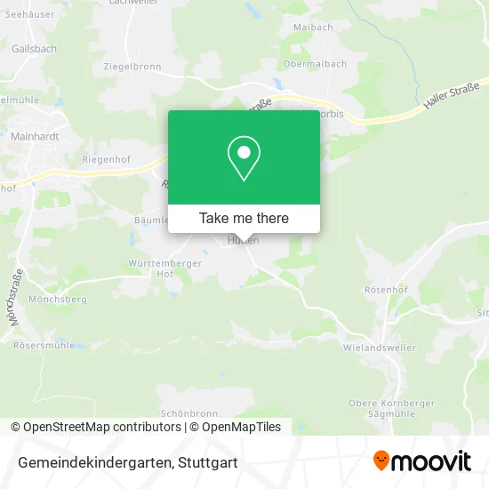 Карта Gemeindekindergarten