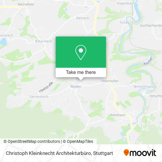 Карта Christoph Kleinknecht Architekturbüro