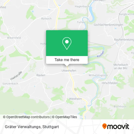 Карта Gräter Verwaltungs