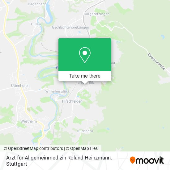 Arzt für Allgemeinmedizin Roland Heinzmann map